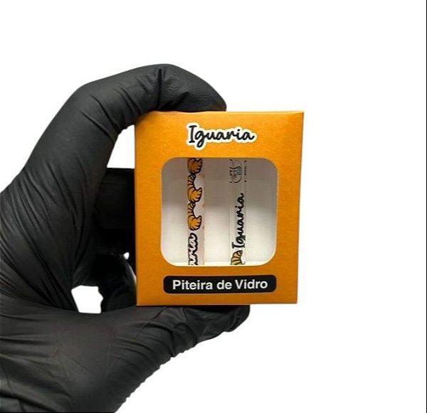 Piteira De Vidro Iguaria Display 5cm x 6mm