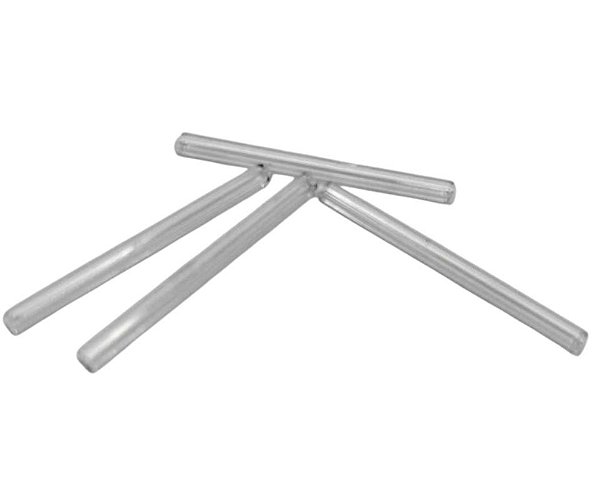 Piteira de Vidro Lisa 4cm x 4mm (curta) ( 1Und )