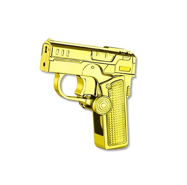 Isqueiro Maçarico Pistola Dobrável Vermelho