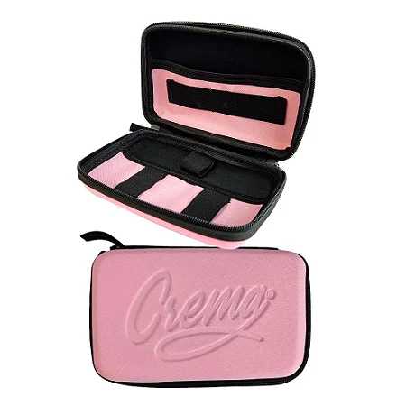 Case Crema Pink 17cm para Óculos