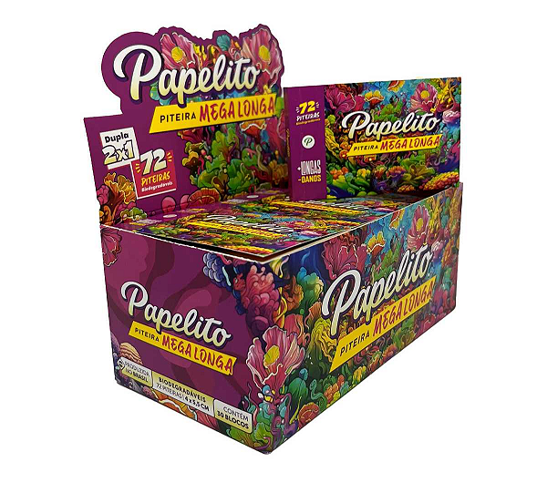 Piteira Papelito Mega Longa Papelito