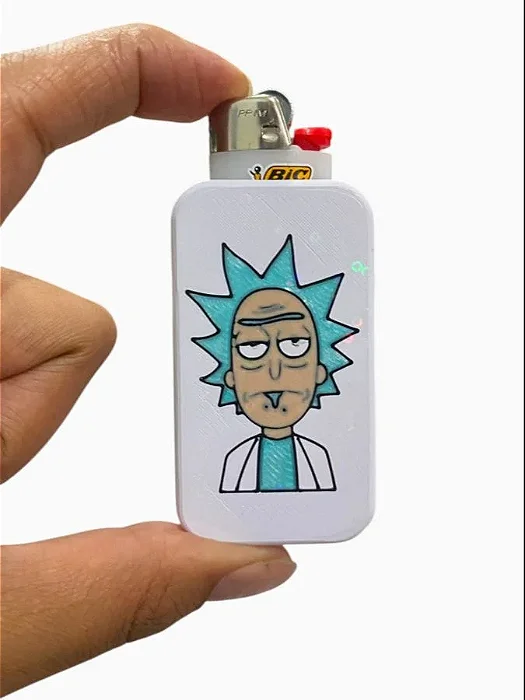 Suporte Isqueiro Rick and Morty Personalizado