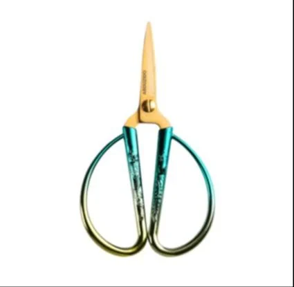 Tesoura Abduzido Haze Verde e Dourado