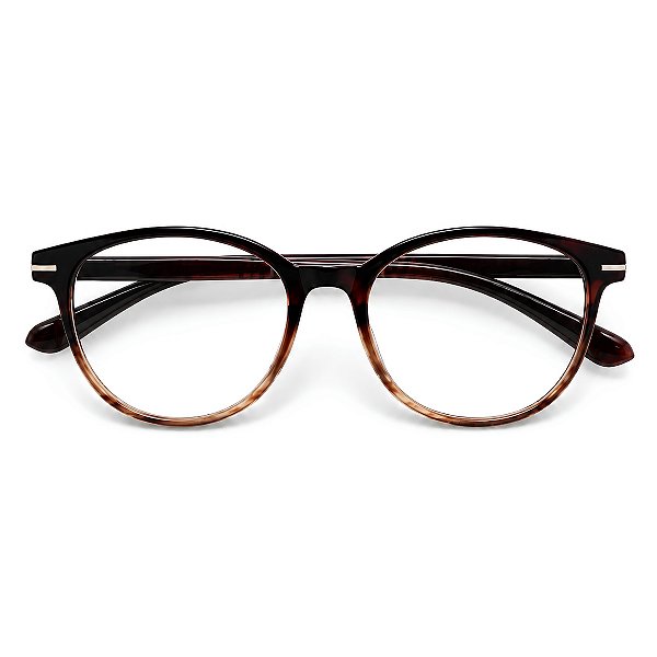 Óculos Grau +0.50 a +4.00 Redondo Brilho Marrom Leopardo Lente Leitura Hipermetropia