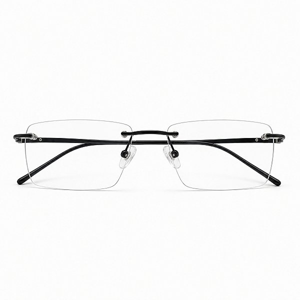 Óculos Grau +0.50 a +4.00 Balgriff Masculino Armação Preto Lente Leitura