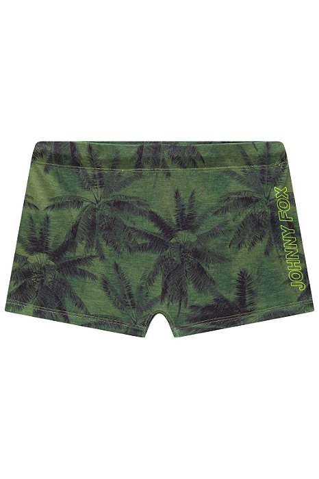 SUNGA EM MALHA UV DRY COM PROTEÇÃO 50+ VERDE (JOHNNY FOX) 73992