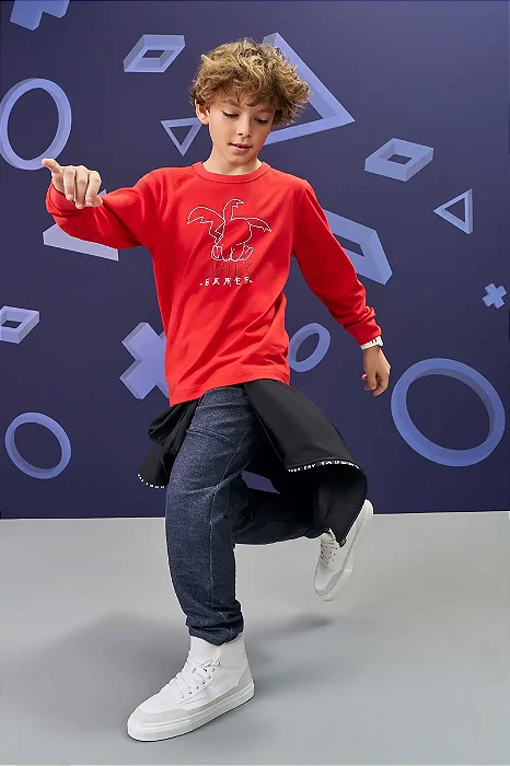 CAMISETA MANGA LONGA PIKACHU