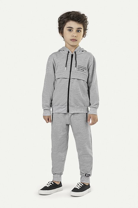 CONJUNTO MASCULINO CINZA