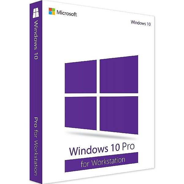 Windows 10 Pro for Workstations - Original - Vitalício - C\ Nota Fiscal (Envio imediato por e-mail)