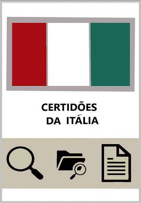 Pedir Certidão da Itália