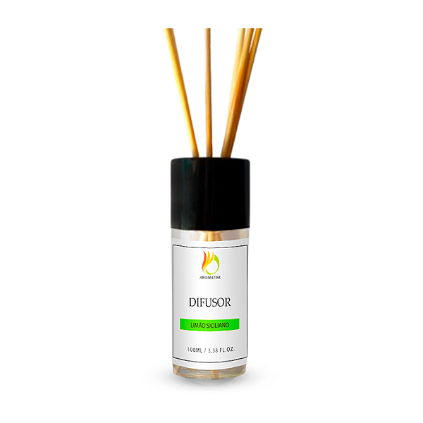 Difusor de Ambientes Aromatise 100ml Limão Siciliano