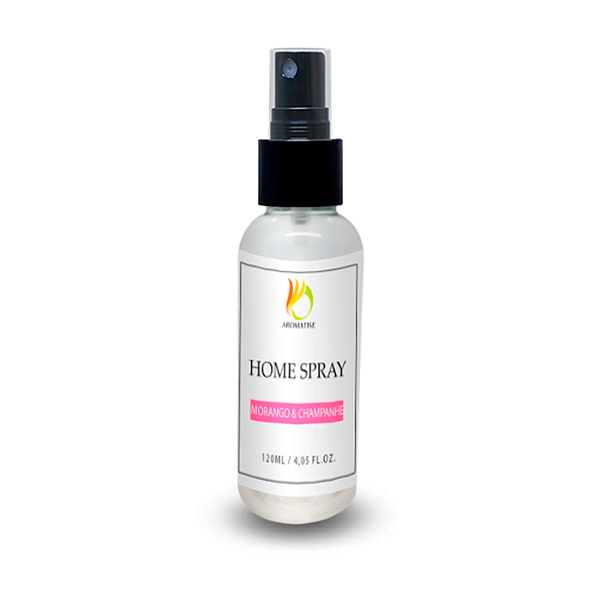 Aromatizador de Ambientes Home Spray 120ml Morango com Champagne