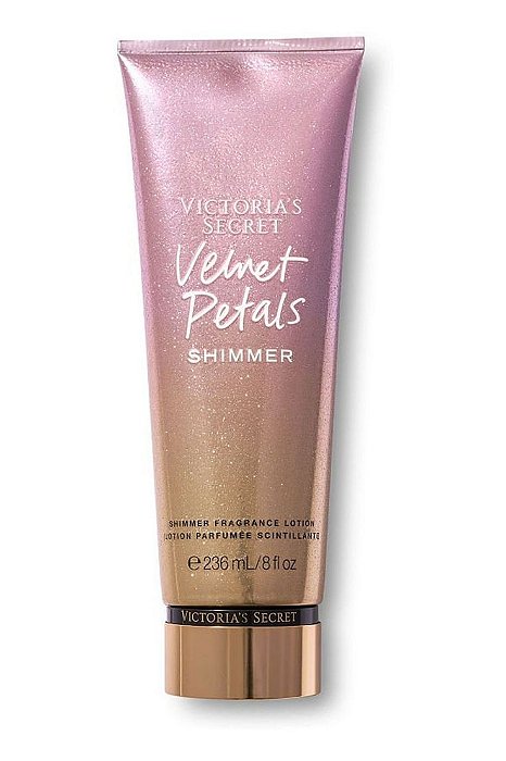 Creme Hidratante corporal  Victoria's Secret velvet petals shimmer 236ml