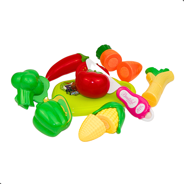 Comidinha Feirinha Frutas Legumes Cortar
