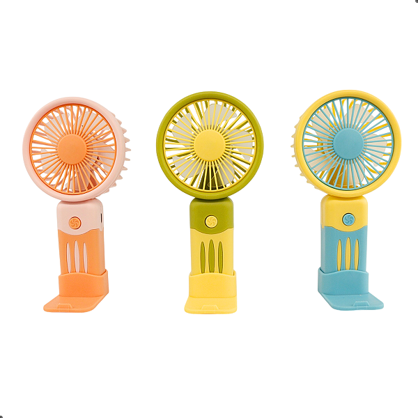 Mini Ventilador Portátil de Mesa Sem Fio Multiuso