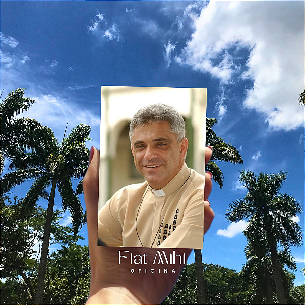 Ícone Padre Léo Servo de Deus Oficina Fiat Mihi