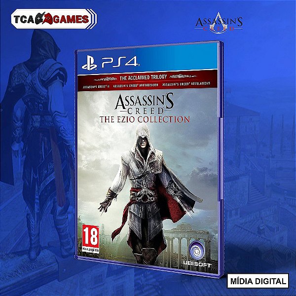 Assassin's Creed - The Ezio Collection - PS4 Mídia Digital