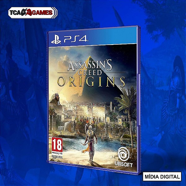 Assassin's Creed Origins - PS4 Mídia Digital