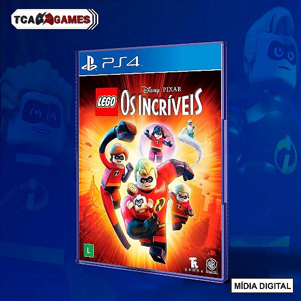 Lego Os Incríveis - PS4 Mídia Digital