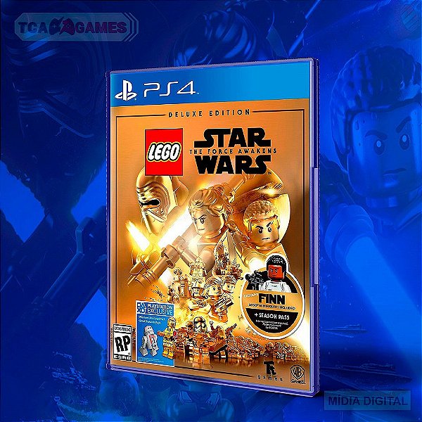 Lego Star Wars: The Force Awakens De Luxo - PS4 Mídia Digital