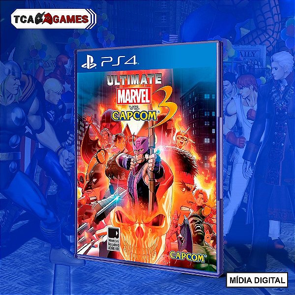 Marvel Vs Capcom 3 Ultimate - PS4 Mídia Digital