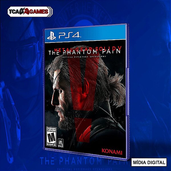 Metal Gear Solid 5: Phantom Pain - PS4 Mídia Digital