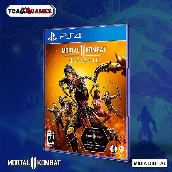 Mortal Kombat 11 Ultimate – PS4 Mídia Digital