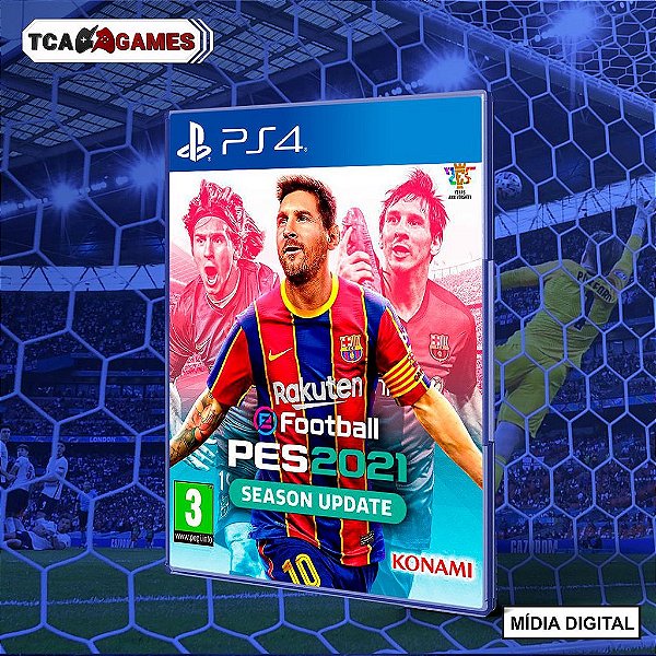 Pes 21 - PS4 Mídia Digital