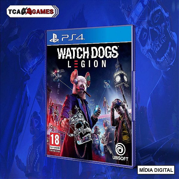 Watch Dogs Legion - PS4 Mídia Digital