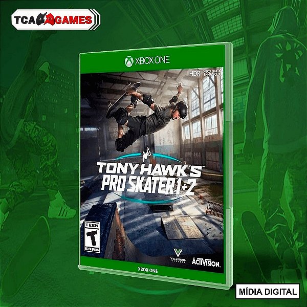 Tony Hawk's Pro Skater 1 + 2 Xbox One Mídia Digital