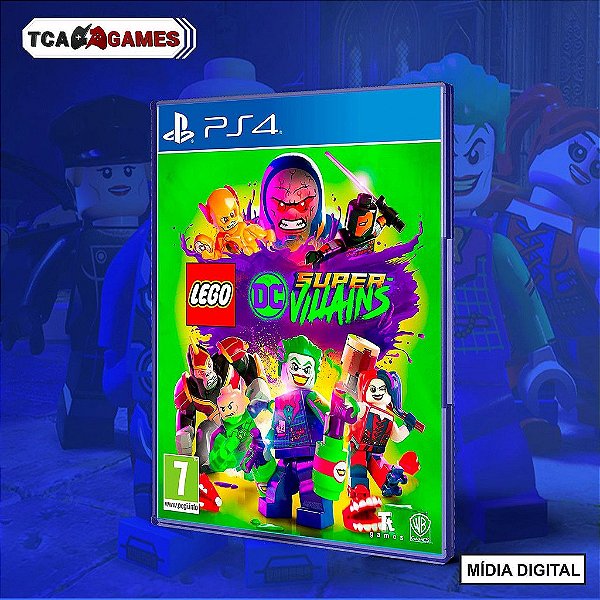 Lego Dc Super Vilões - PS4 Mídia Digital