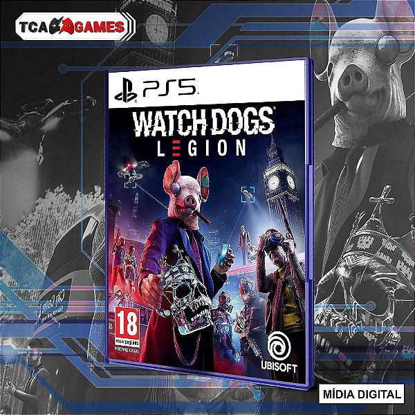 Watch Dogs Legion - PS5 - Mídia Digital