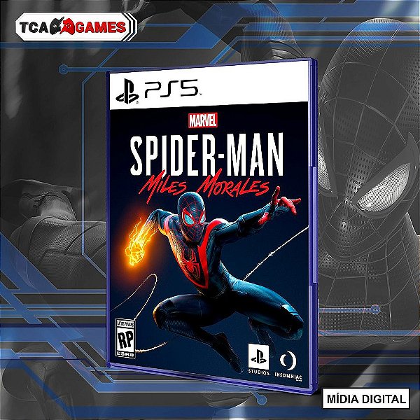 Spider Man: Miles Morales - PS5 Mídia Digital