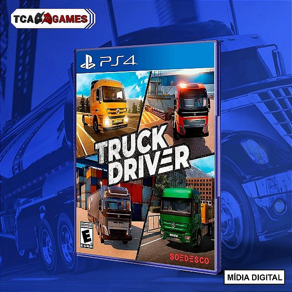 Truck Driver PS4 Midia Digital Loja Tca