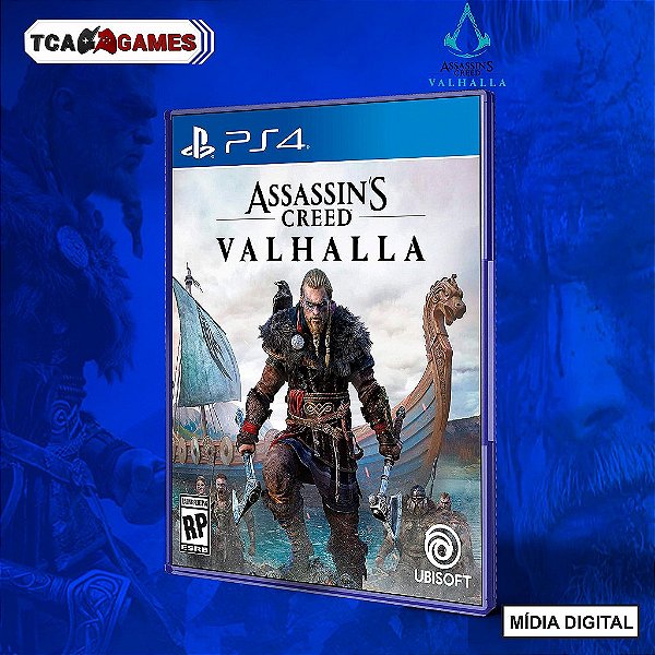 Assassin's Creed Valhalla - PS4 Míidia Digital