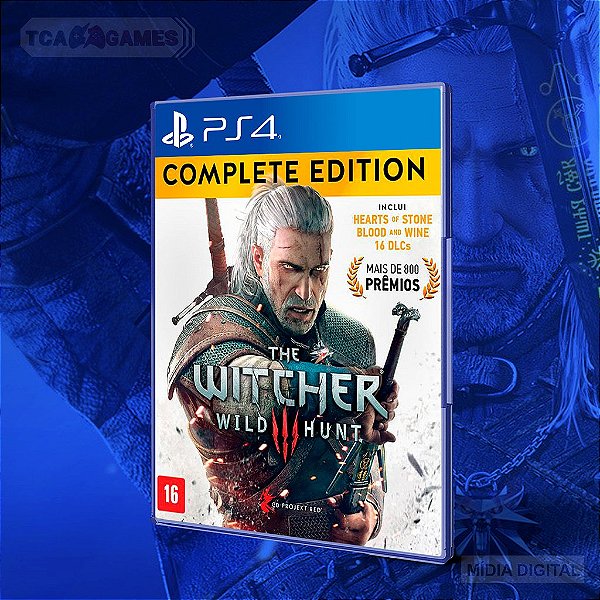 The Witcher 3: Wild Hunt Complete Edition - PS4 - Mídia Digital