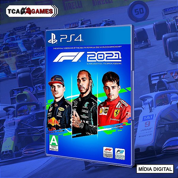F1 2021 Standard Edition - PS4 - Mídia Digital