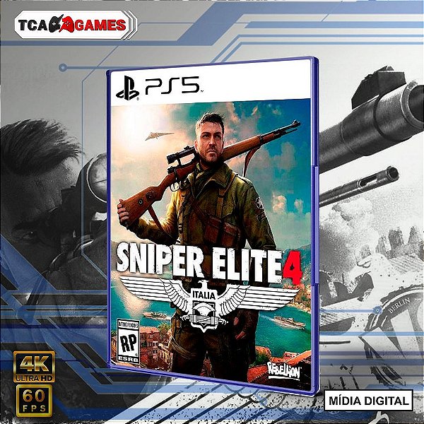 Sniper Elite 4 - PS5 Mídia Digital