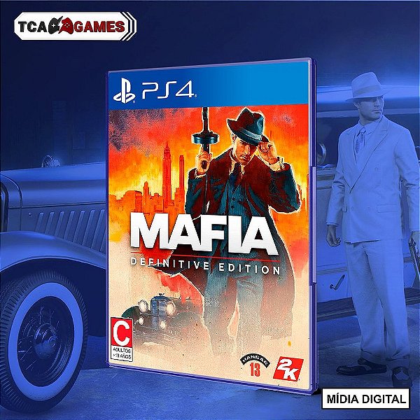 Mafia: Definitive Edition - PS4 - Mídia Digital