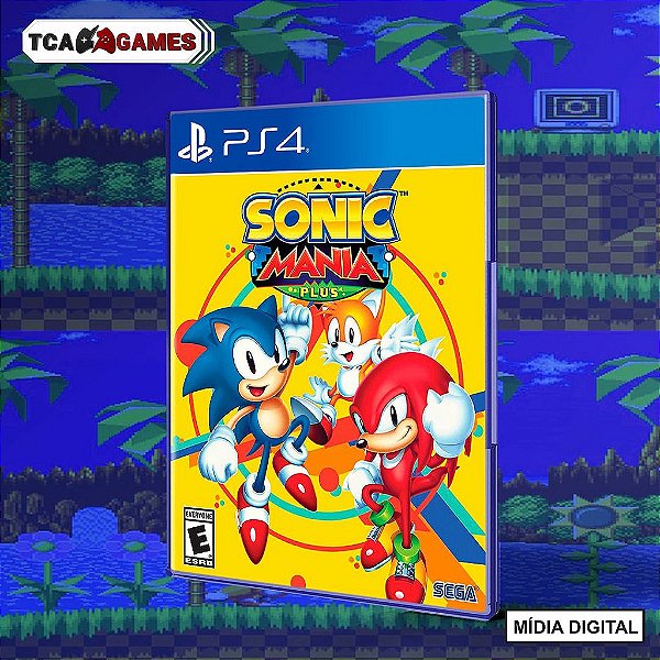 Sonic Mania - PS4 - Mídia Digital