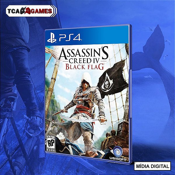 Assassin’s Creed® IV Black Flag™ - PS4 - Mídia Digital