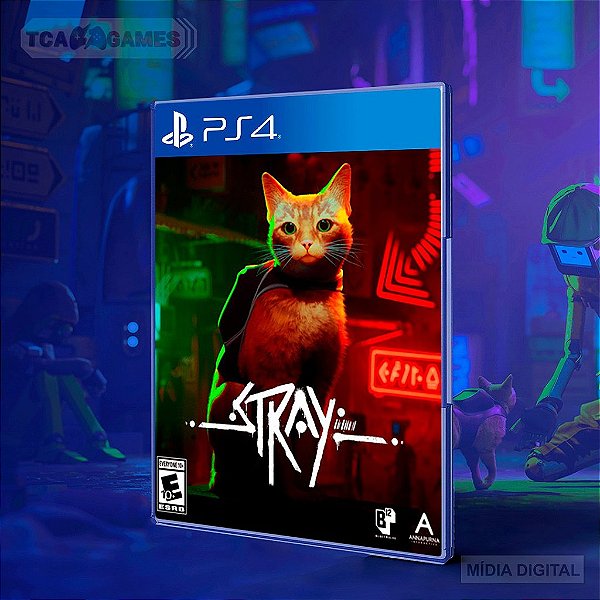 Stray - PS4 - Mídia Digital