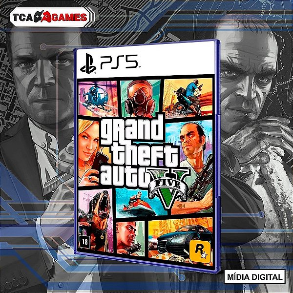 Grand Theft Auto V Gta 5 - PS5 Mídia Digital