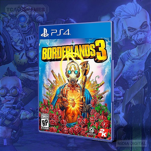 Borderlands 3 - PS4 - Mídia Digital