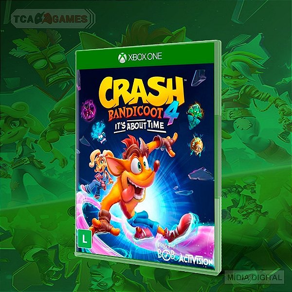 Crash Bandicoot 4 It's About Time – Xbox One Mídia Digital