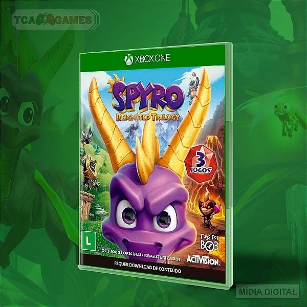 Spyro Reignited Trilogy – Xbox One Mídia Digital