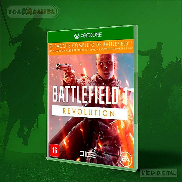 Battlefield 1 Revolution Xbox One Mídia Digital