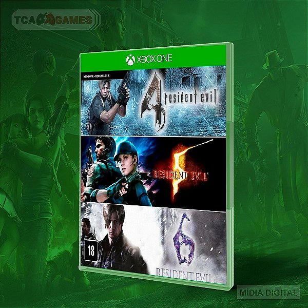 Resident Evil Pacote Triplo - Xbox One Mídia Digital