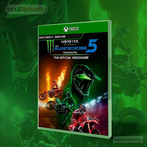 Monster Energy Supercross 5 Xbox One Mídia Digital