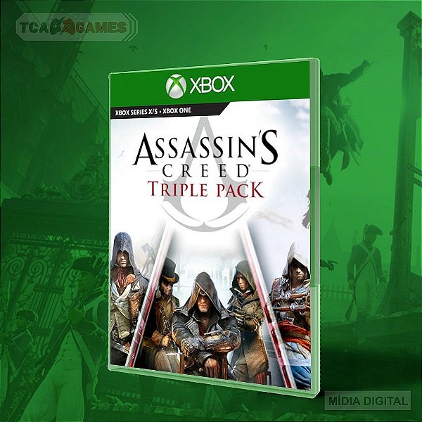 Assassin's Creed Triple Pack – Xbox One Mídia Digital